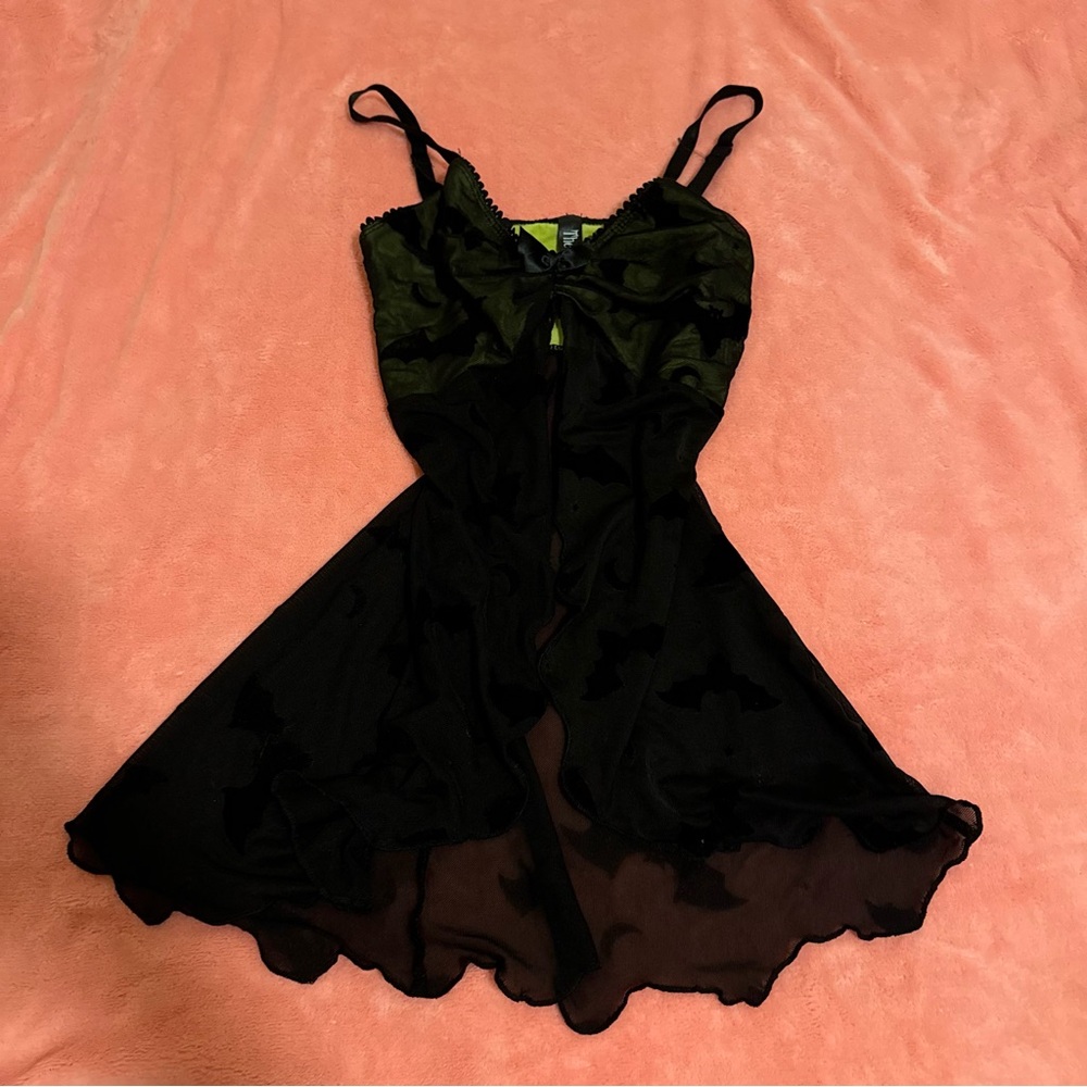 velvet bat lingerie tank top the grave girls